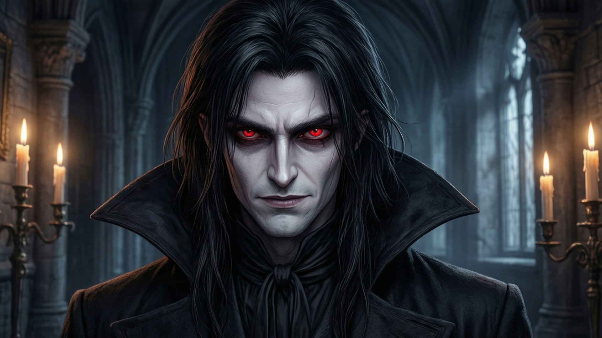 Vampire wa Gothic Picha ya Ukuta