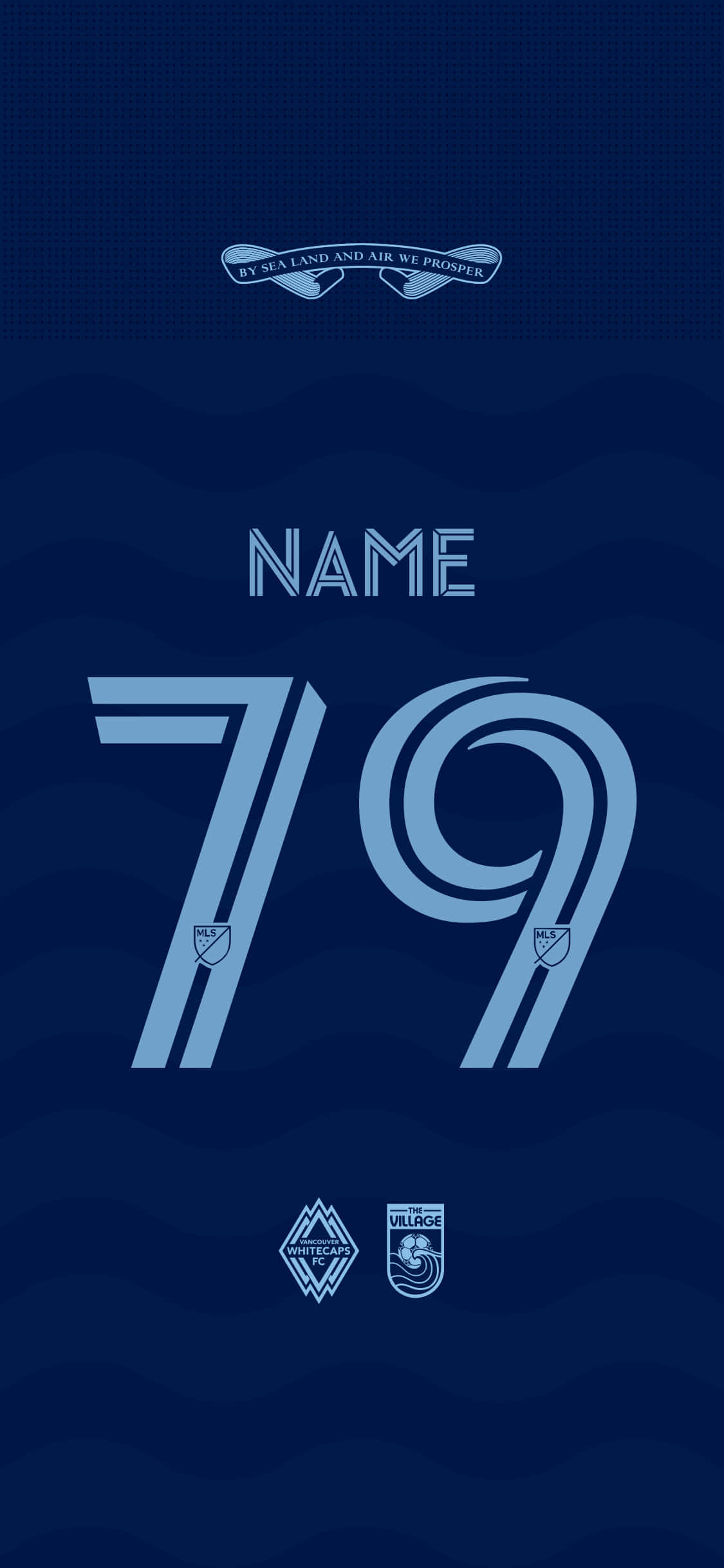 Vancouver Whitecaps FC Customised Jersey Picha ya Ukuta