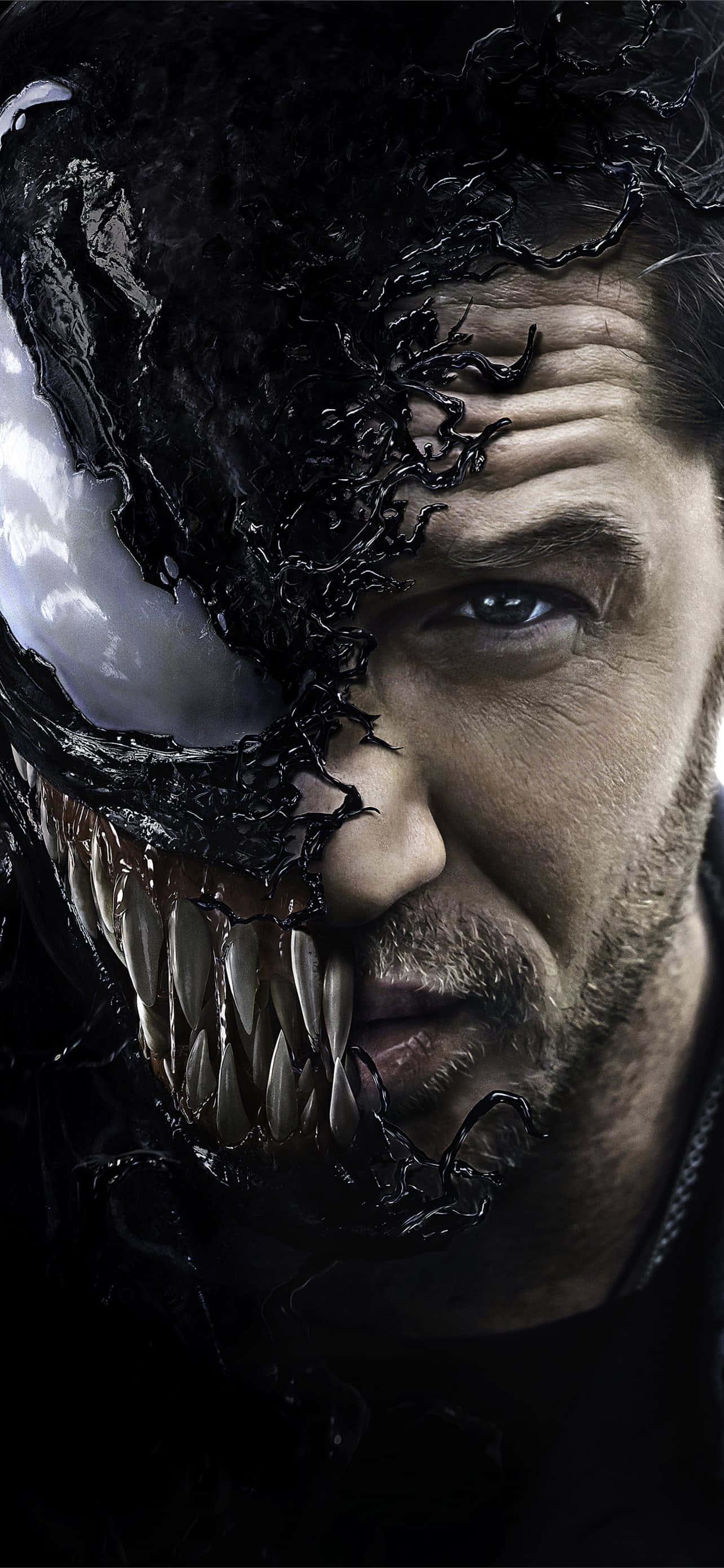 Venom na Tom Hardy Simu Picha ya Ukuta