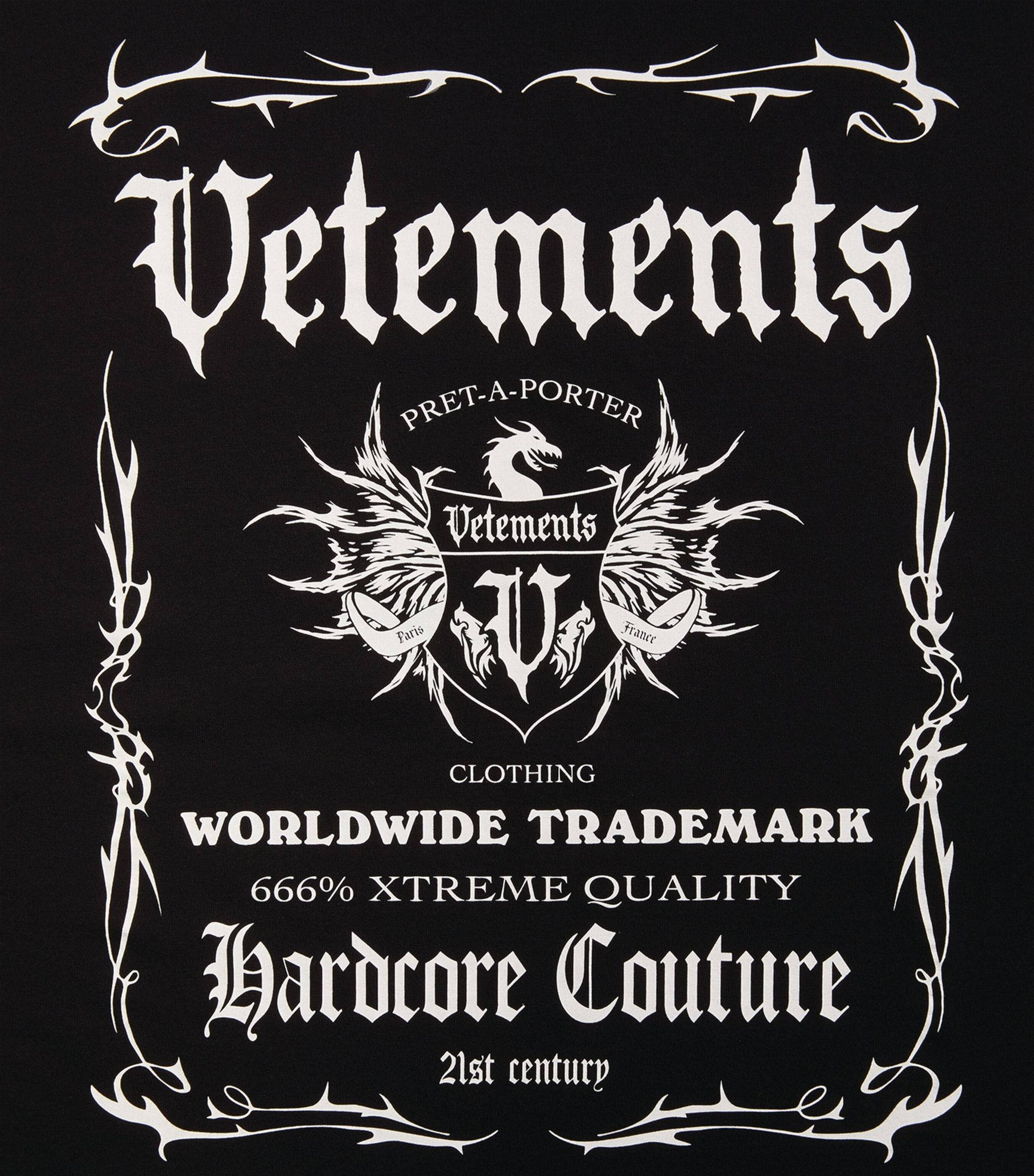 Vetements Black Label Logo Picha ya Ukuta