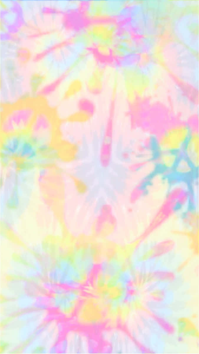 Vibaya za Macho kwenye Mandhari ya Pastel Tie Dye Picha ya Ukuta