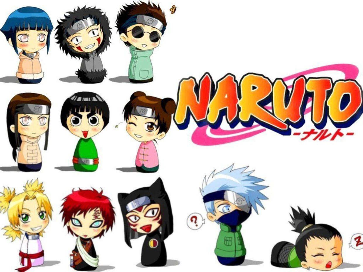 Vibonzo vya Naruto Wazuri Picha ya Ukuta