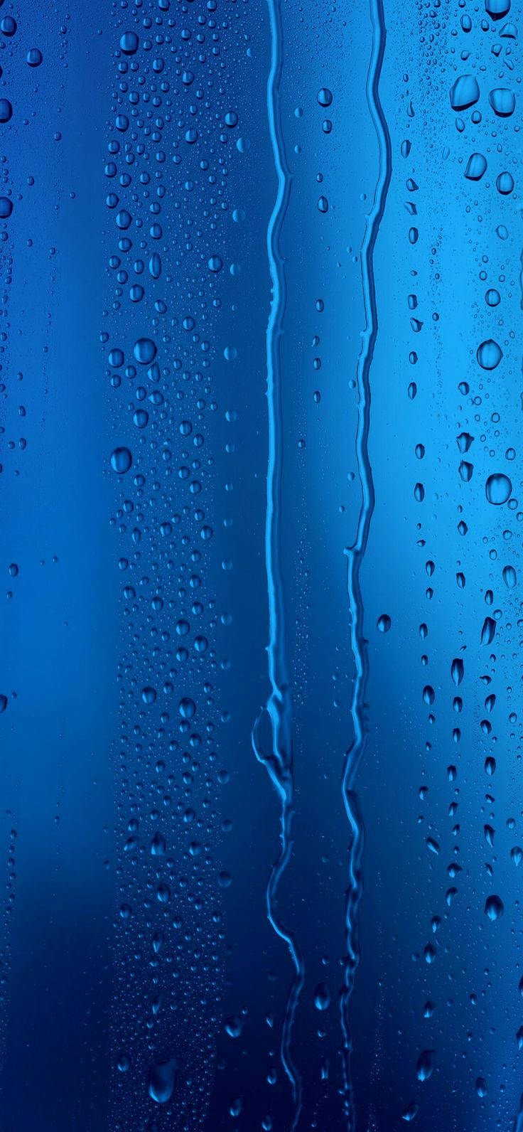 Vichochoro vya Maji kwenye iPhone 12 Pro Picha ya Ukuta