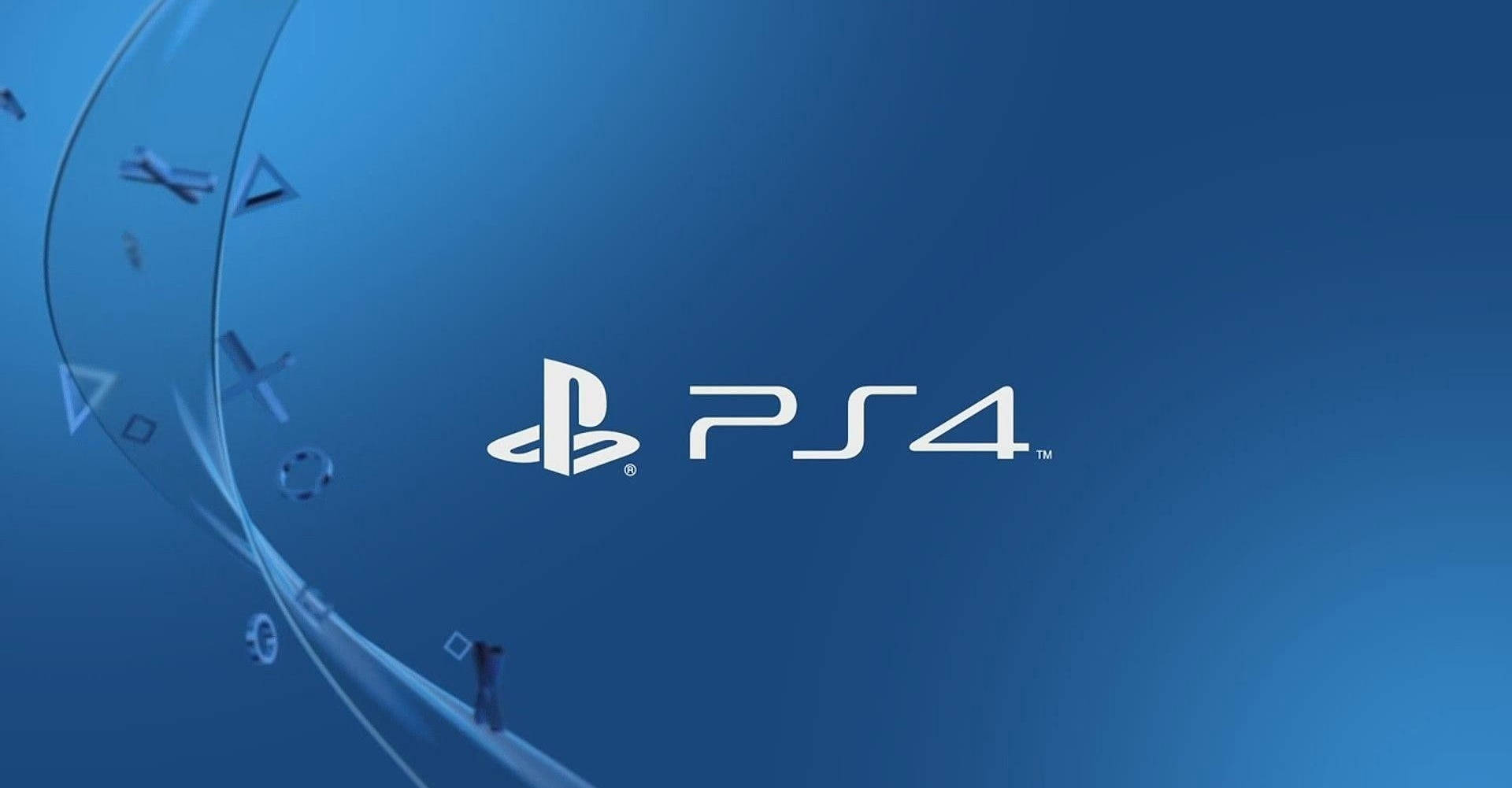 Vifungo vya Umbo la Nembo la PS4 Picha ya Ukuta