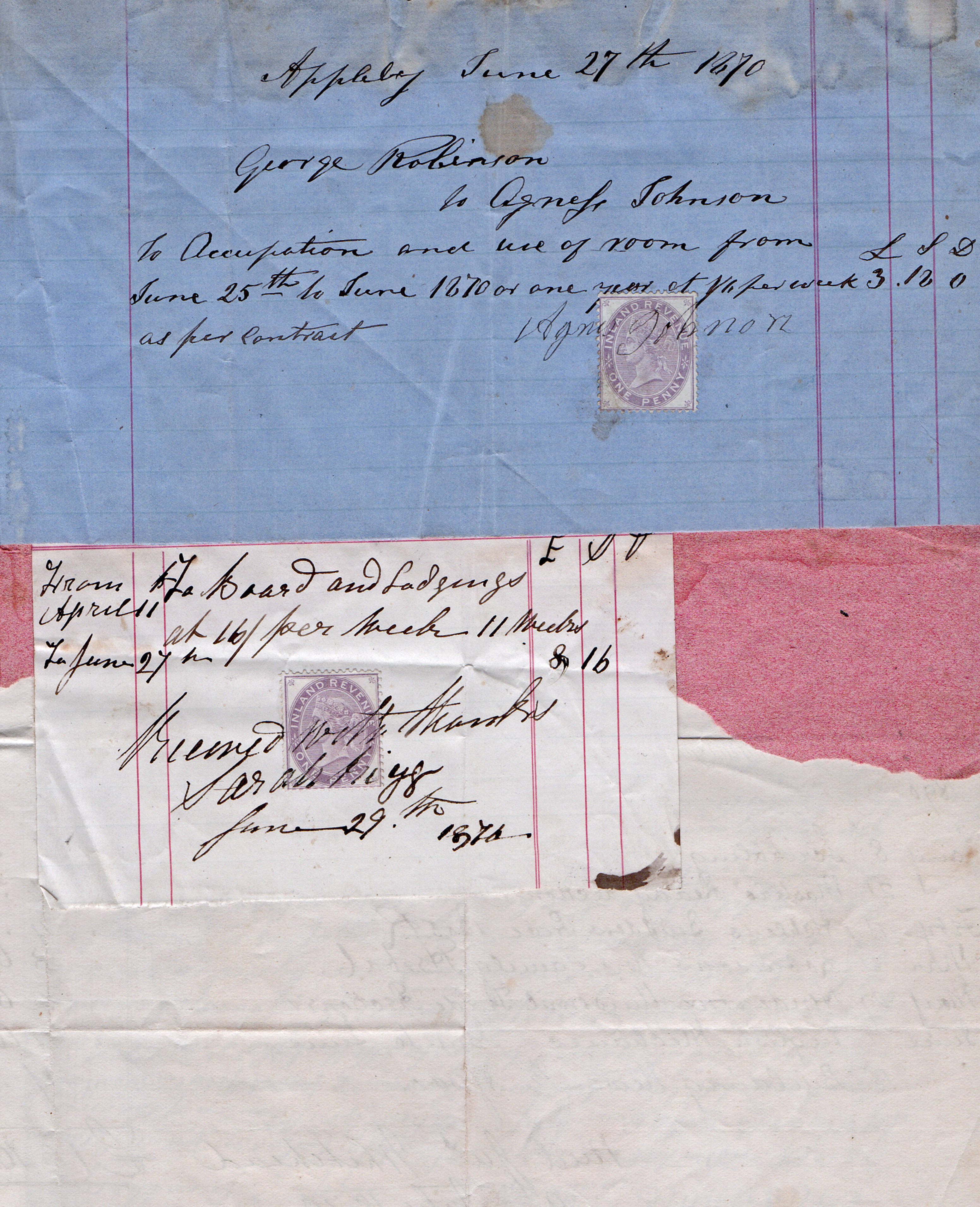 Vintage Letters Reveal a Forgotten Story Picha ya Ukuta