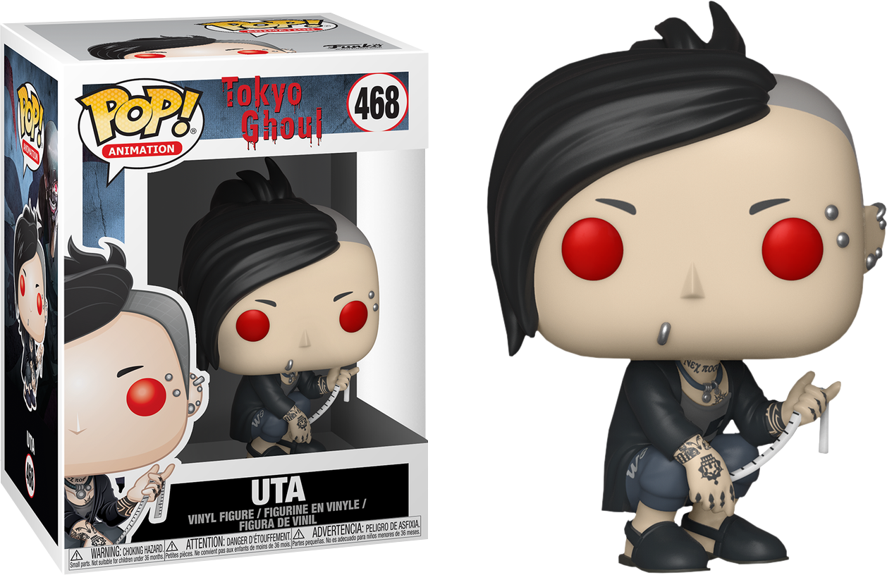 Vinyl Figure Pop ya Tokyo Ghoul U T A 468 Picha ya Ukuta