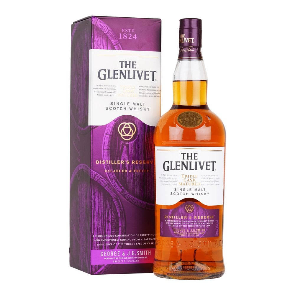 Viski ya Glenlivet Master Distiller's Reserve Single Malt Picha ya Ukuta