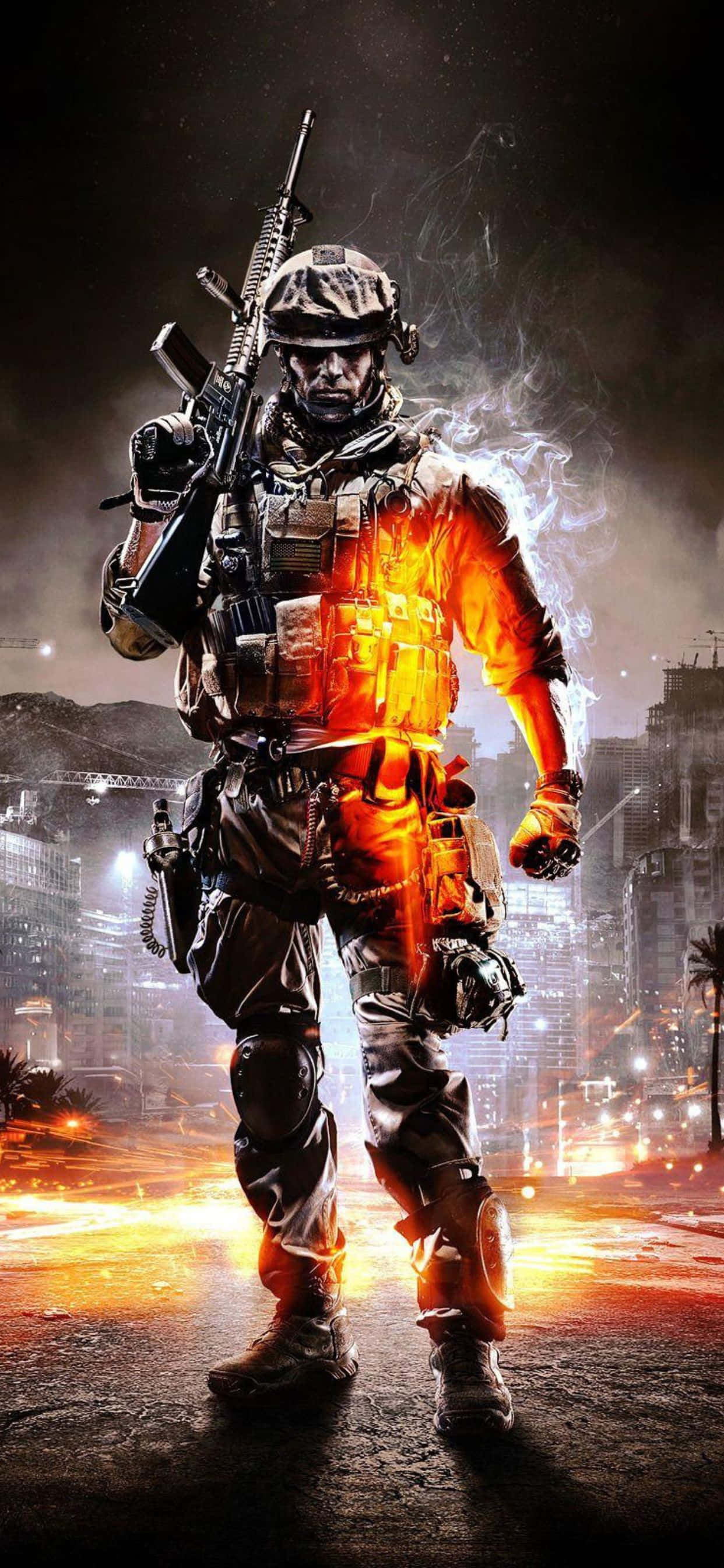 "Vita vya Kihistoria vya Kihistoria katika HD Battlefield V" Picha ya Ukuta