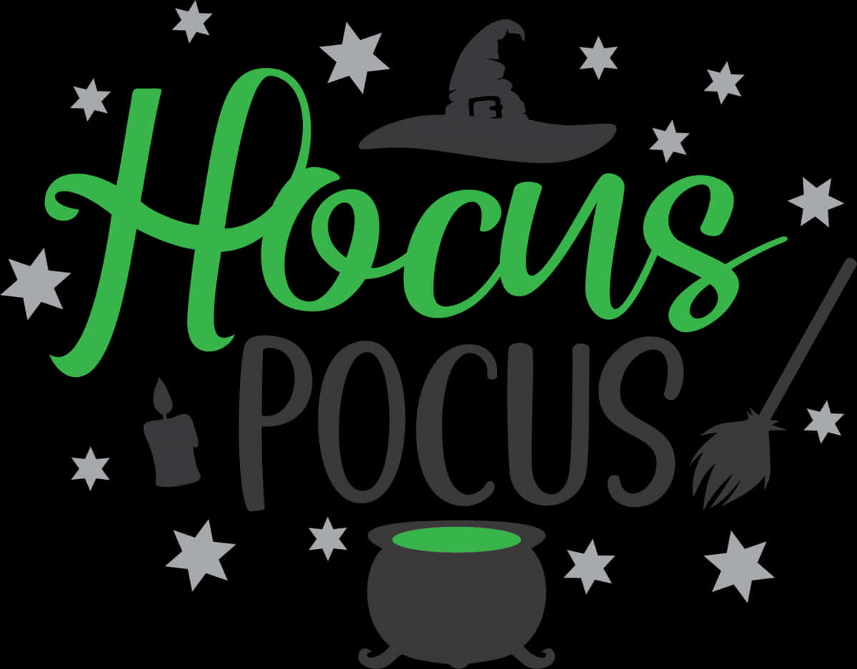 Vitu vya Sihiri vya Hocus Pocus Picha ya Ukuta