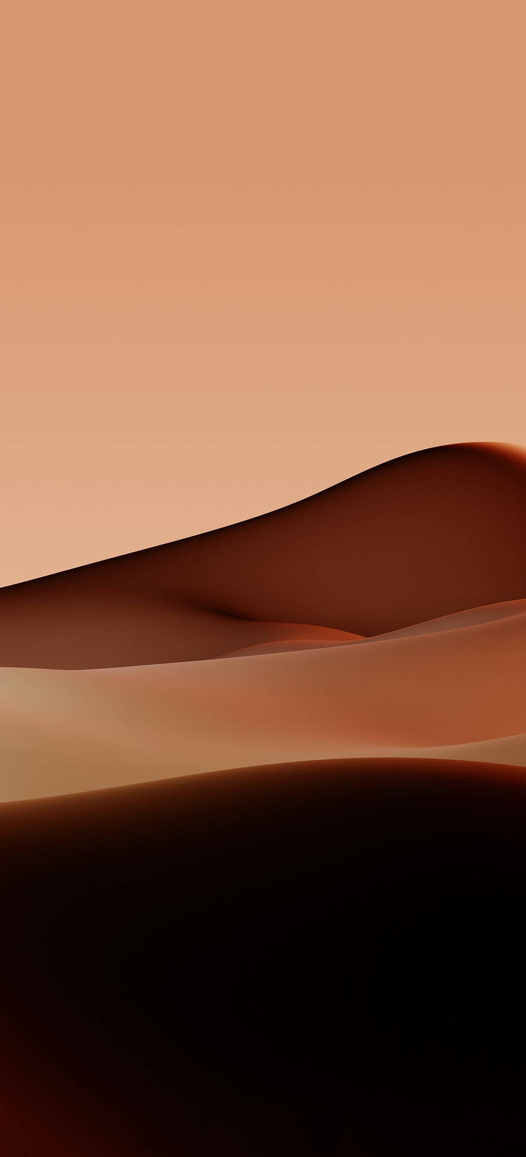 Vivo Y20 Brown Sand Dunes Picha ya Ukuta
