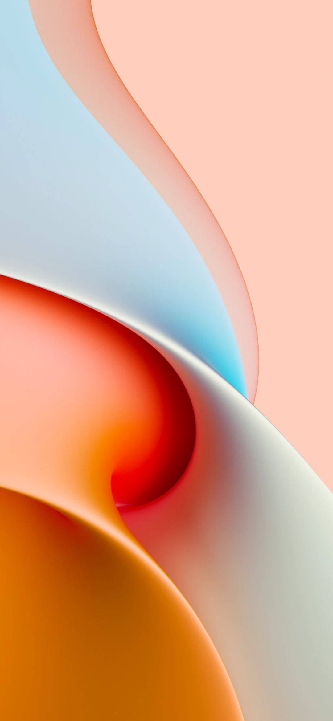 Vivuli vya Pastel kwa Xiaomi Redmi Note 9 Picha ya Ukuta