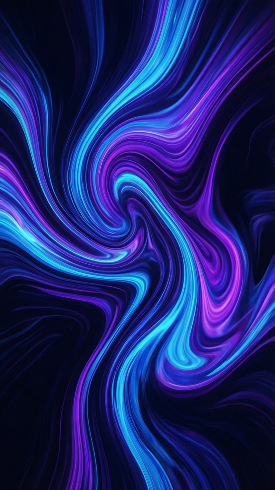 Vorti za Neon za Maji Picha ya Ukuta
