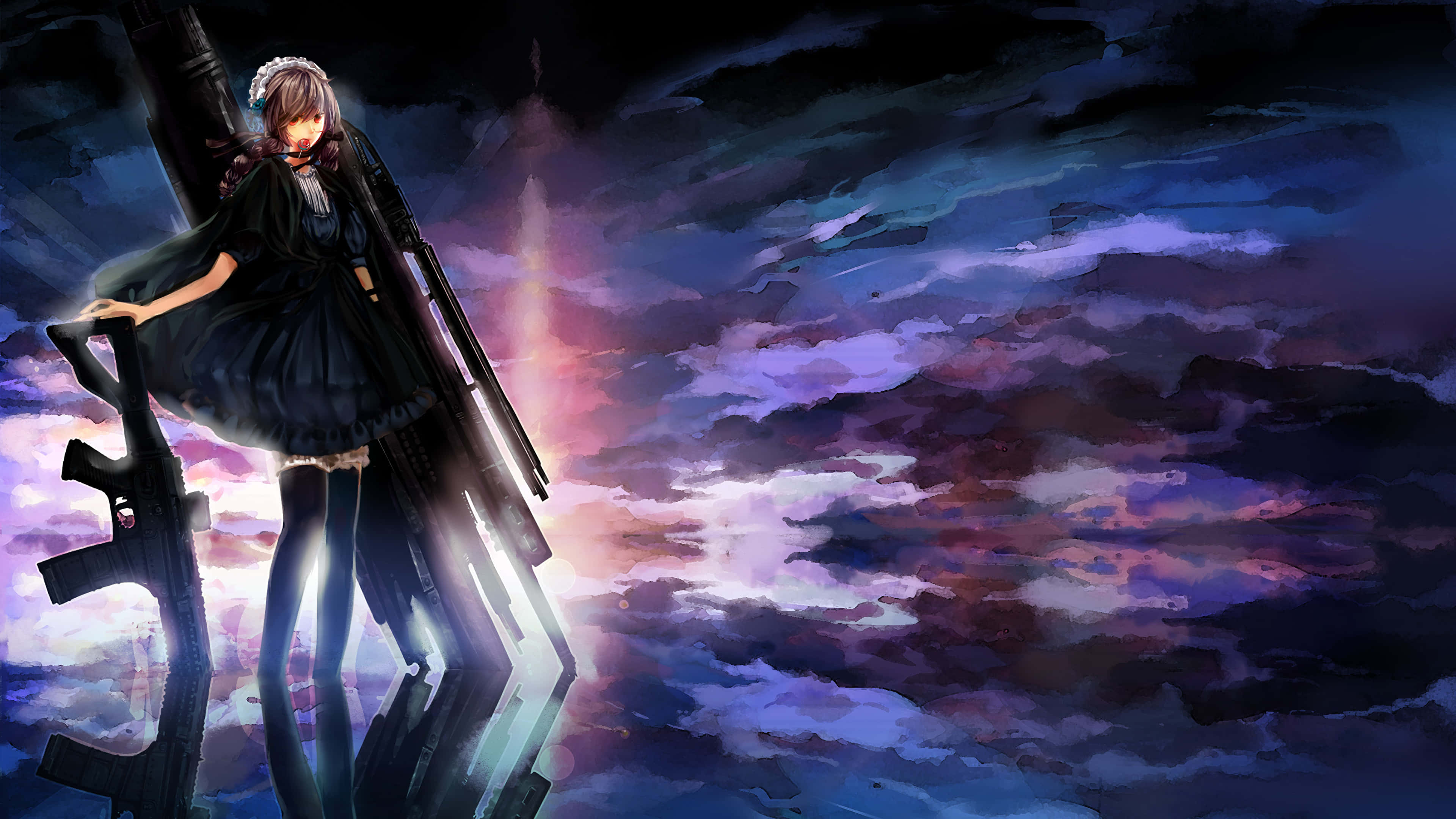 Vunja Mipaka ya Anime kwa Ubora wa 4K Picha ya Ukuta