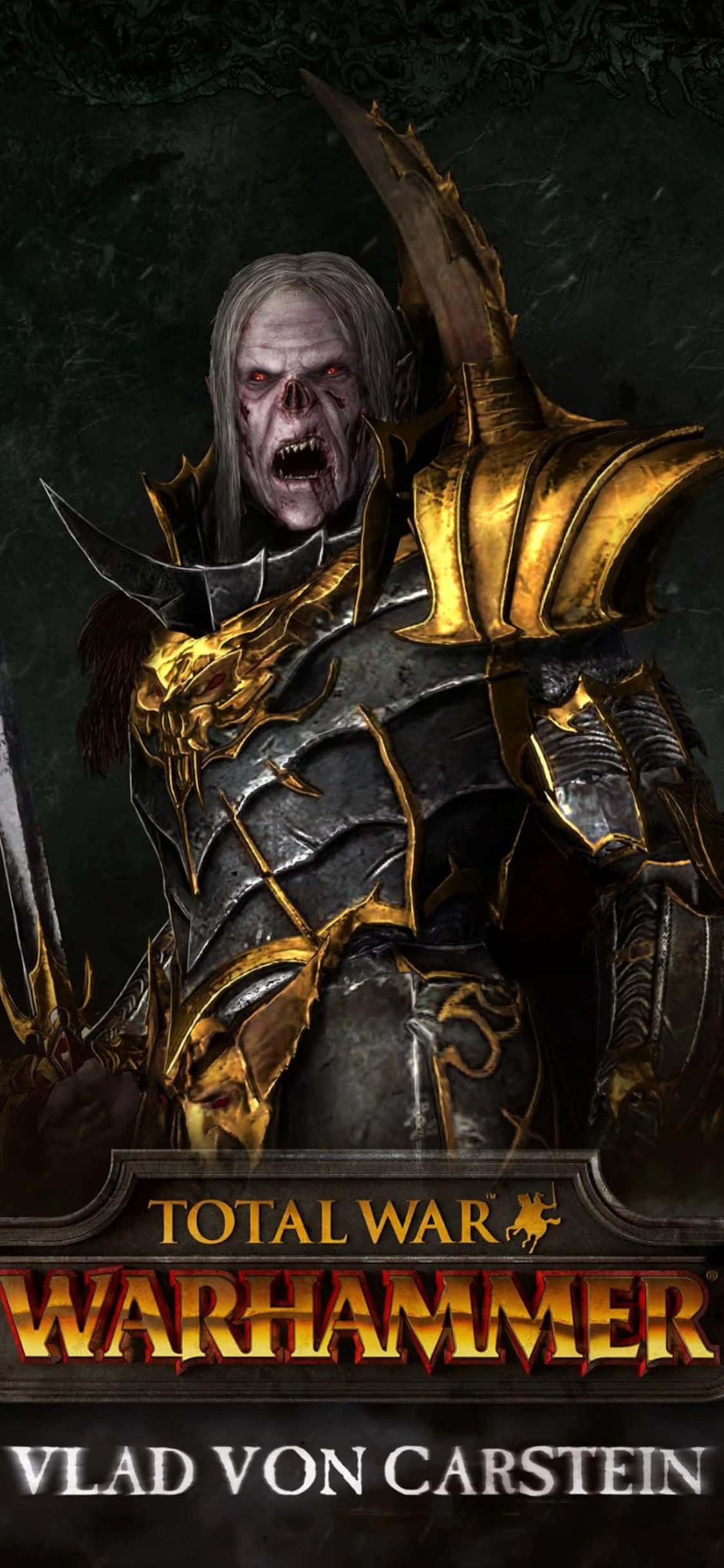 Wage epic battles from the palm of your hand with Total War Warhammer on iPhone X Picha ya Ukuta