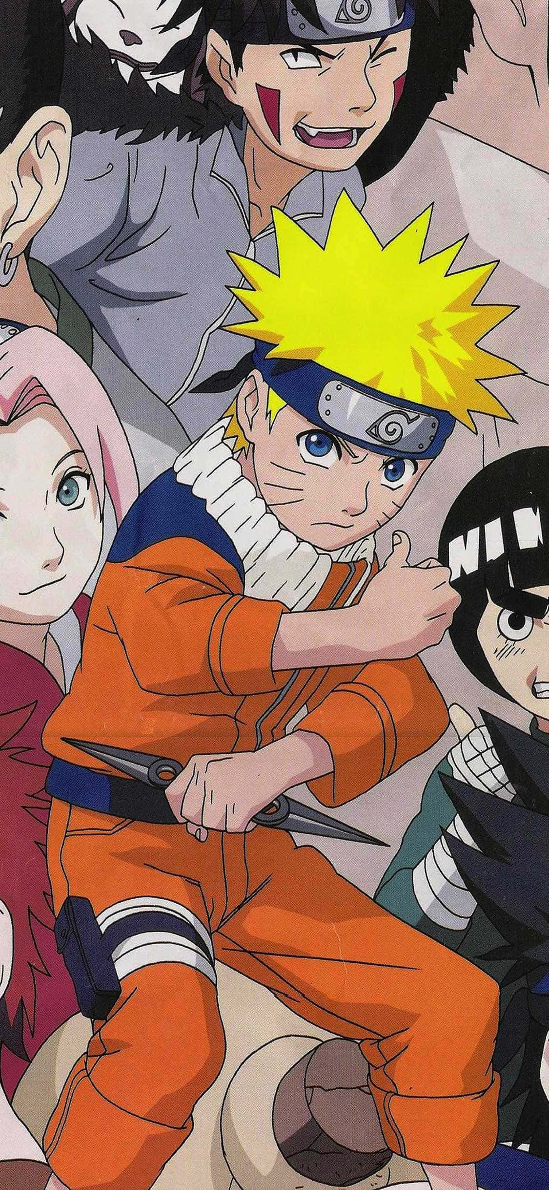 Wahusika wa Naruto Aesthetic Simu Picha ya Ukuta