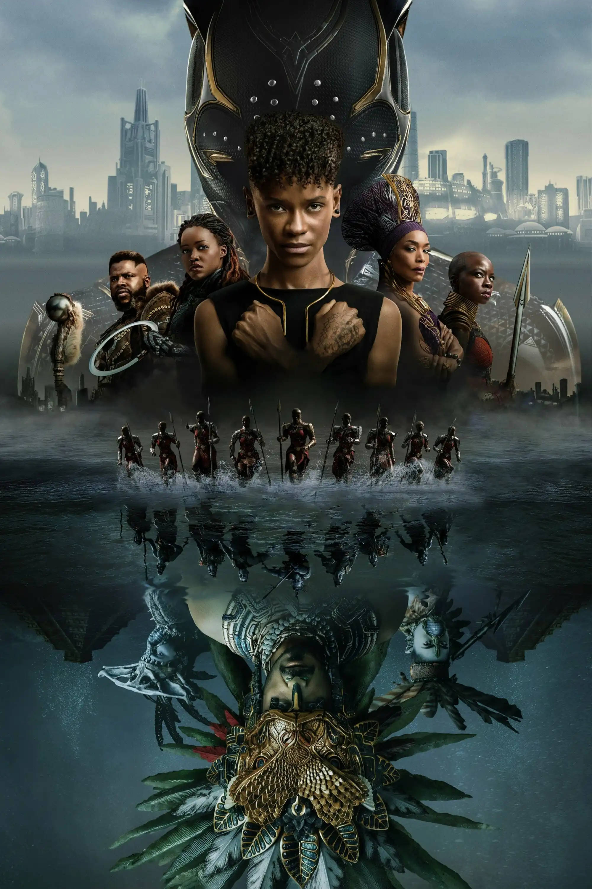 Wakanda Forever Poster Picha ya Ukuta