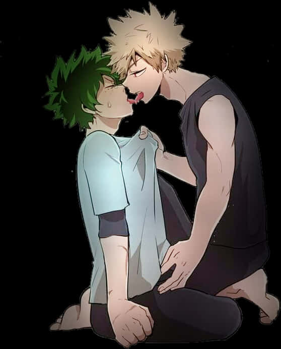 Wakati wa Karibu Wahusika wa Anime Picha ya Ukuta