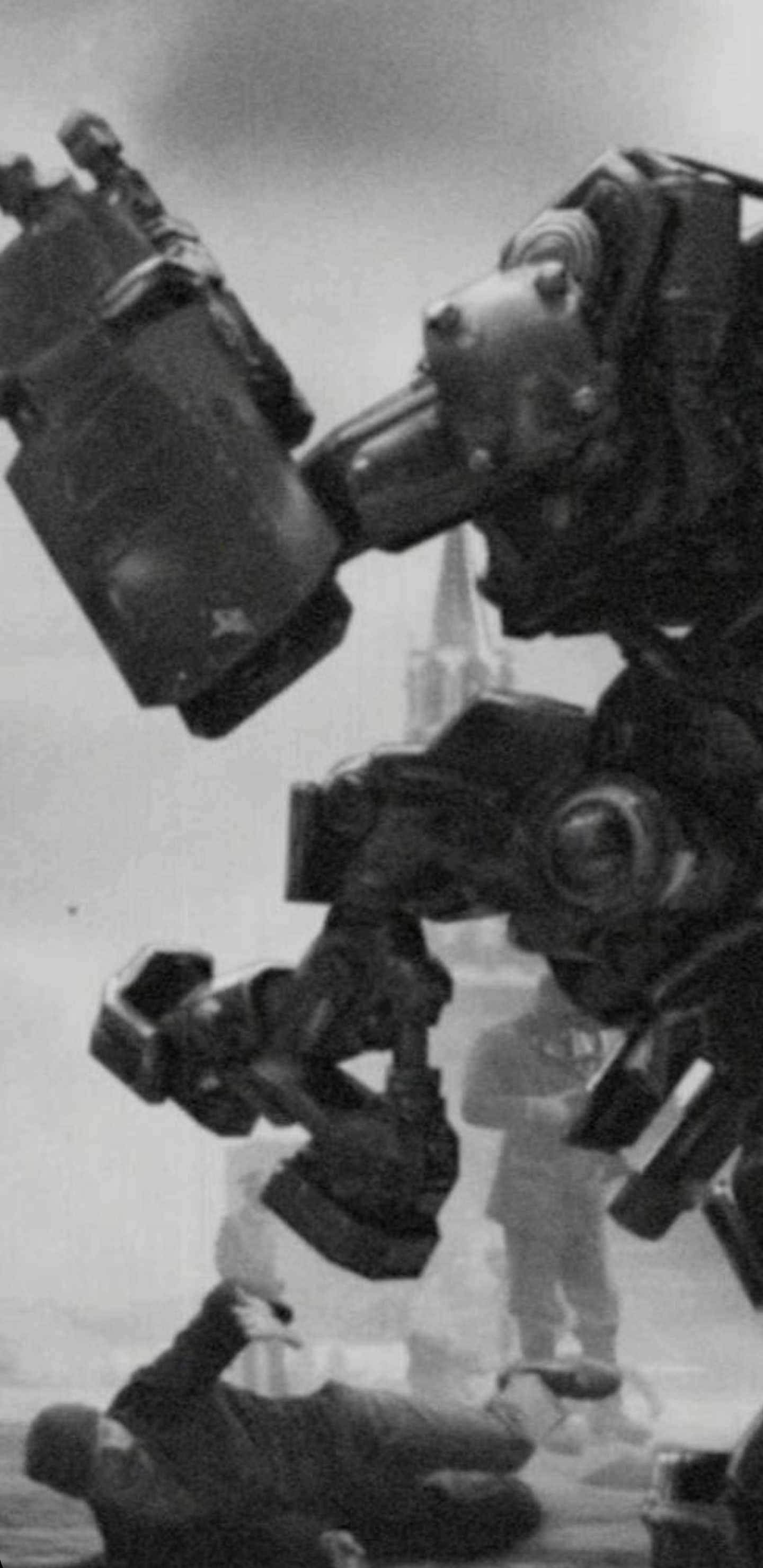Wakati wa Mchezo wa Kuvutia: Pixel 3XL na Mandhari ya Wolfenstein II Picha ya Ukuta