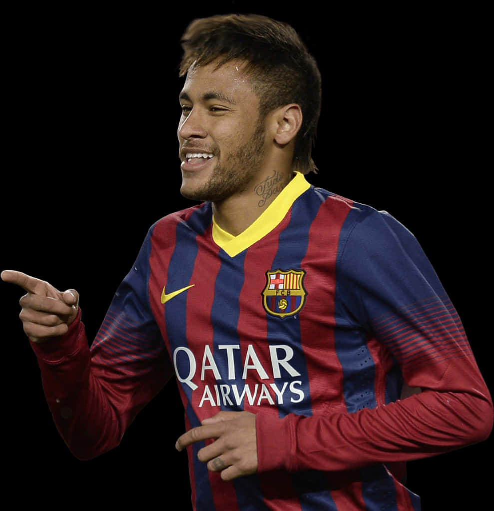 Wakati wa Mechi ya Neymar Barcelona Picha ya Ukuta