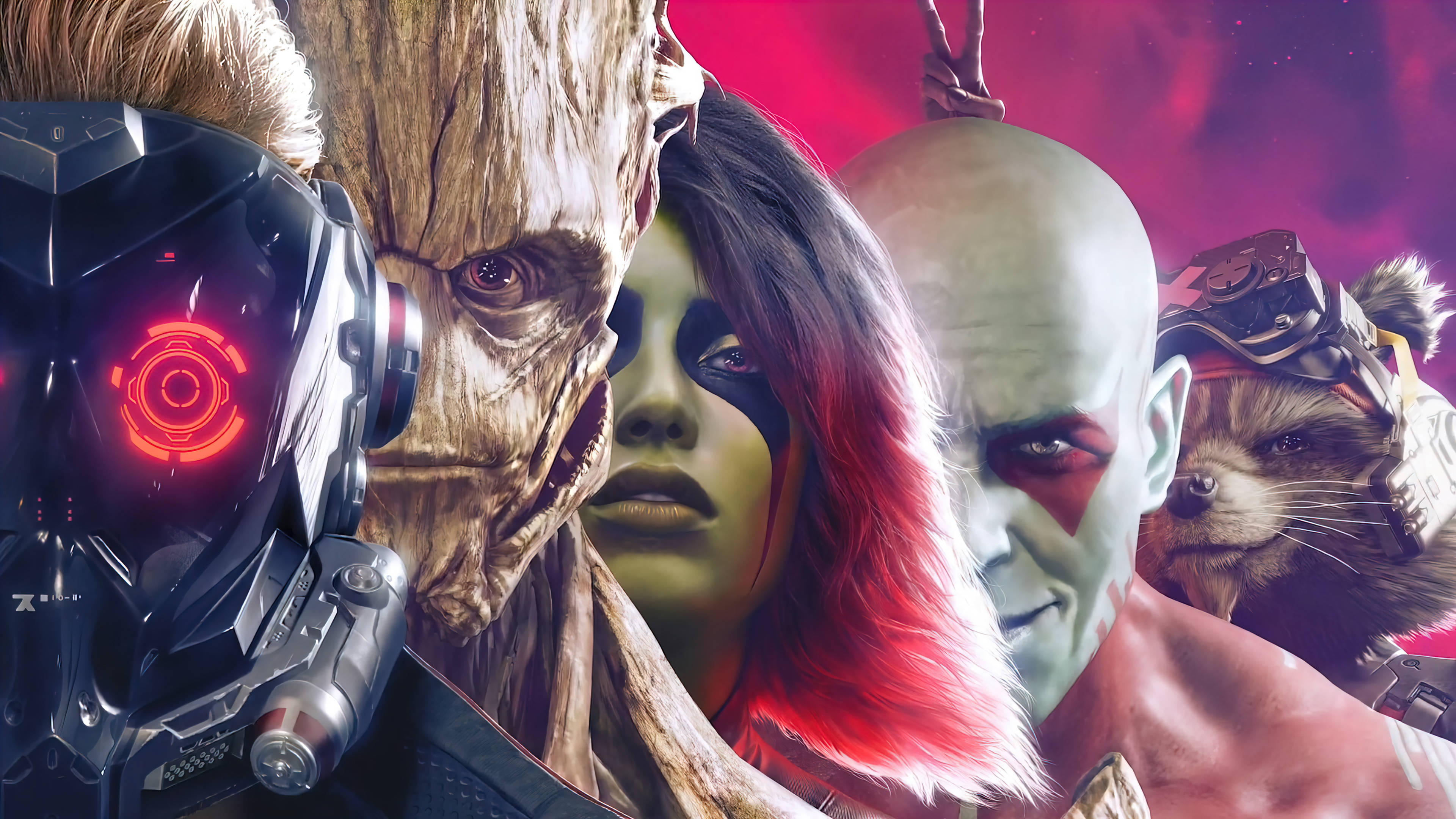 Walinzi wa Marvel Wenye Kutisha Picha ya Ukuta