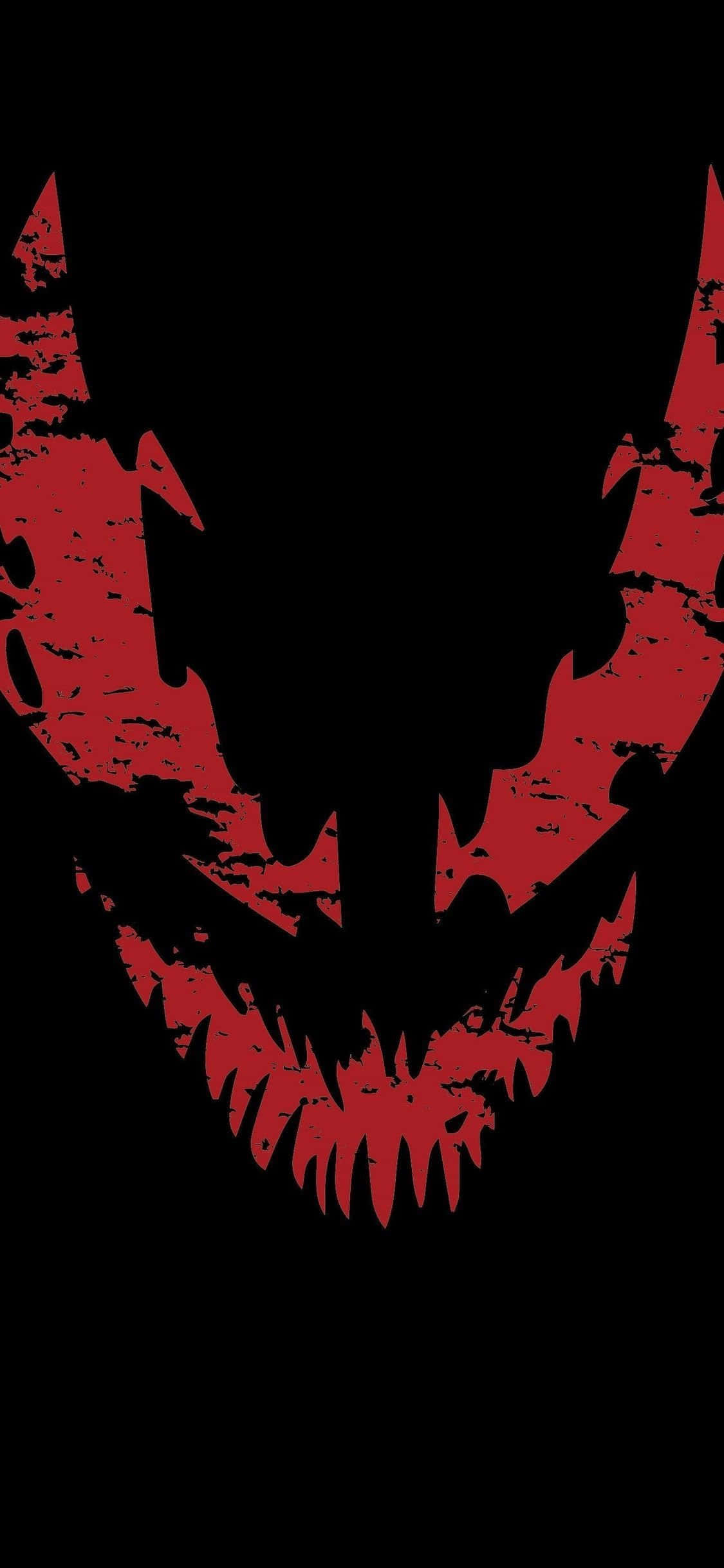 Wallpaper ya iPhone yenye Carnage Picha ya Ukuta