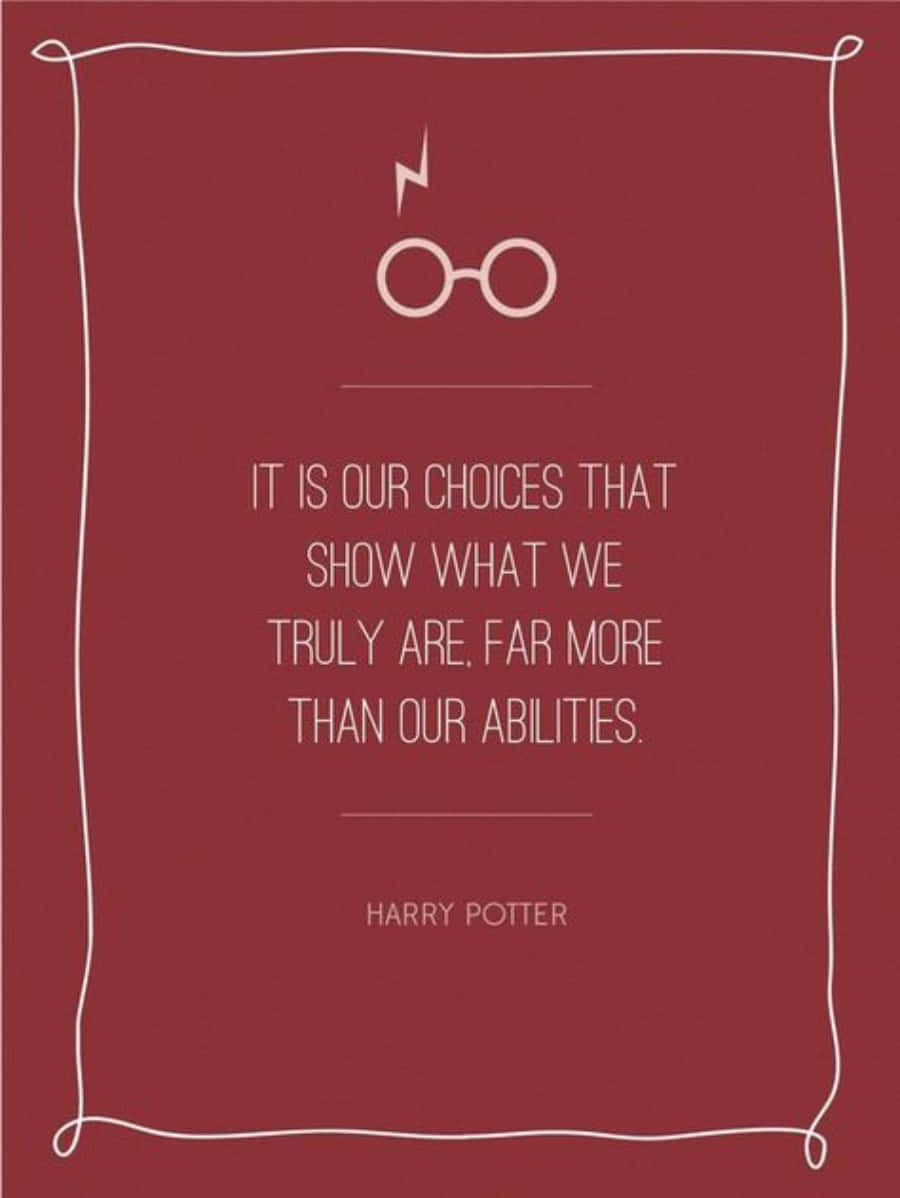 Wallpaper ya Kutia Moyo ya Vitendo vya Harry Potter Picha ya Ukuta
