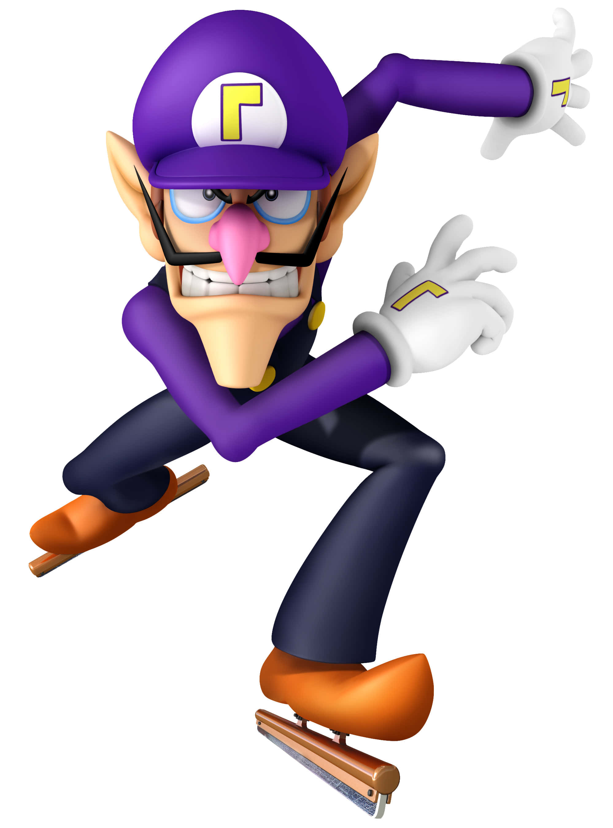 Waluigi Unleashes His Signature Style Picha ya Ukuta