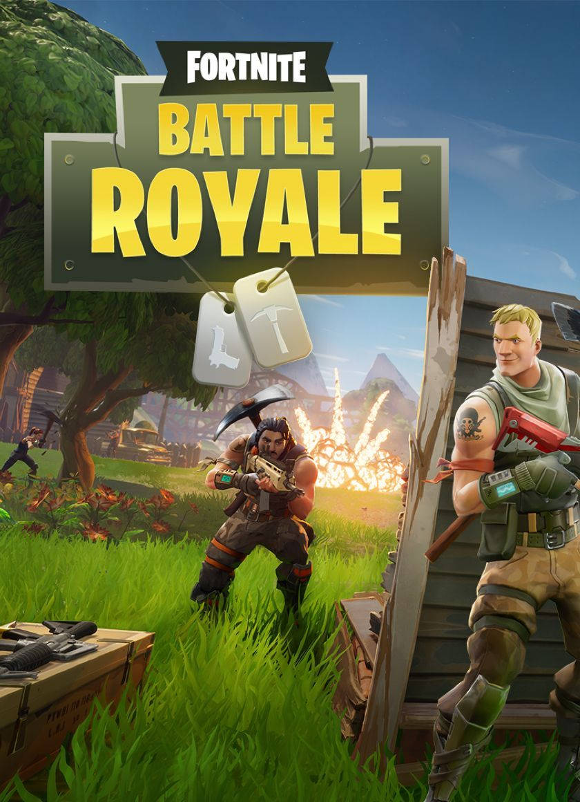 Wapinzani wakali katika Fortnite Battle Royale Picha ya Ukuta