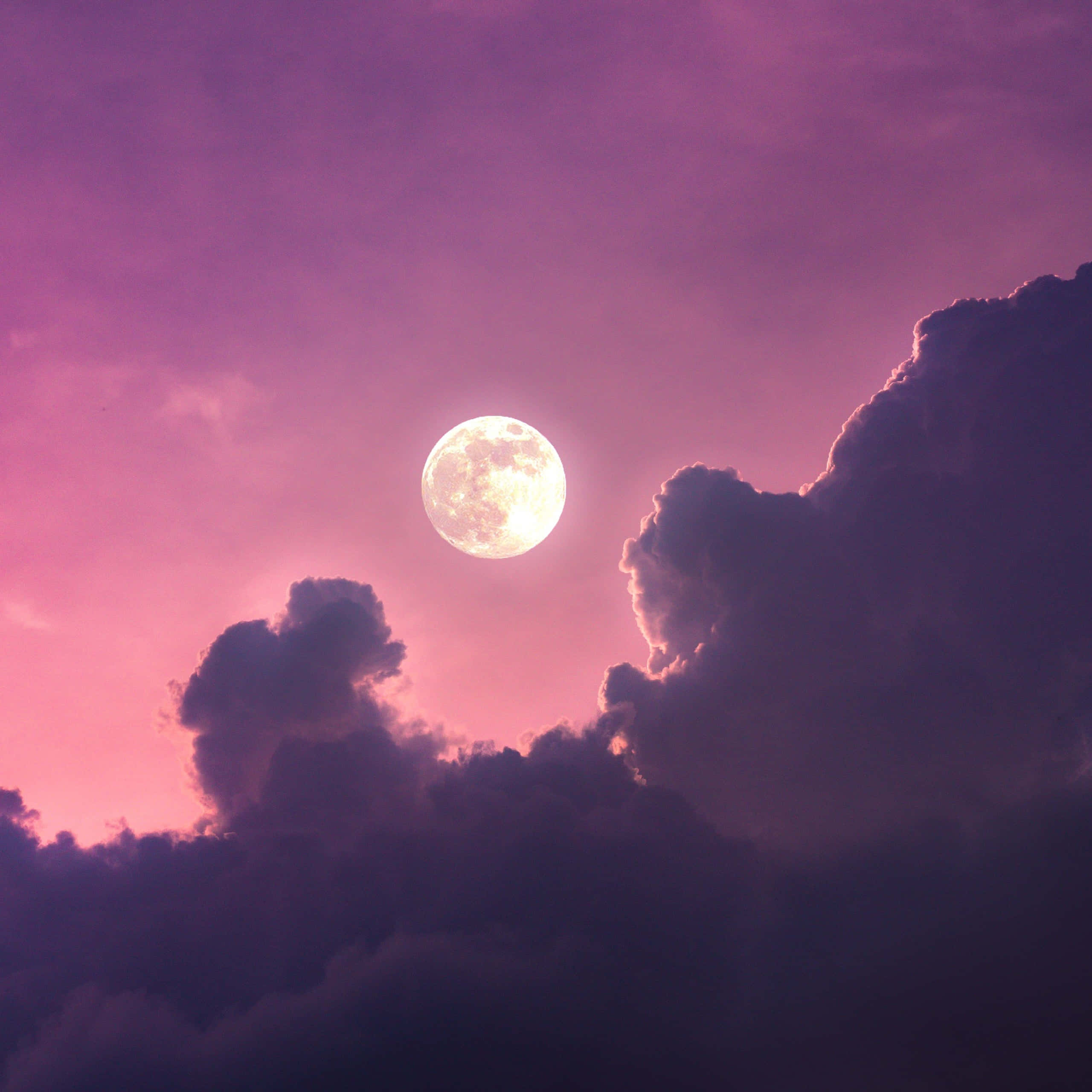 Washa na uzuri wa Aesthetic Sky yetu. Picha ya Ukuta