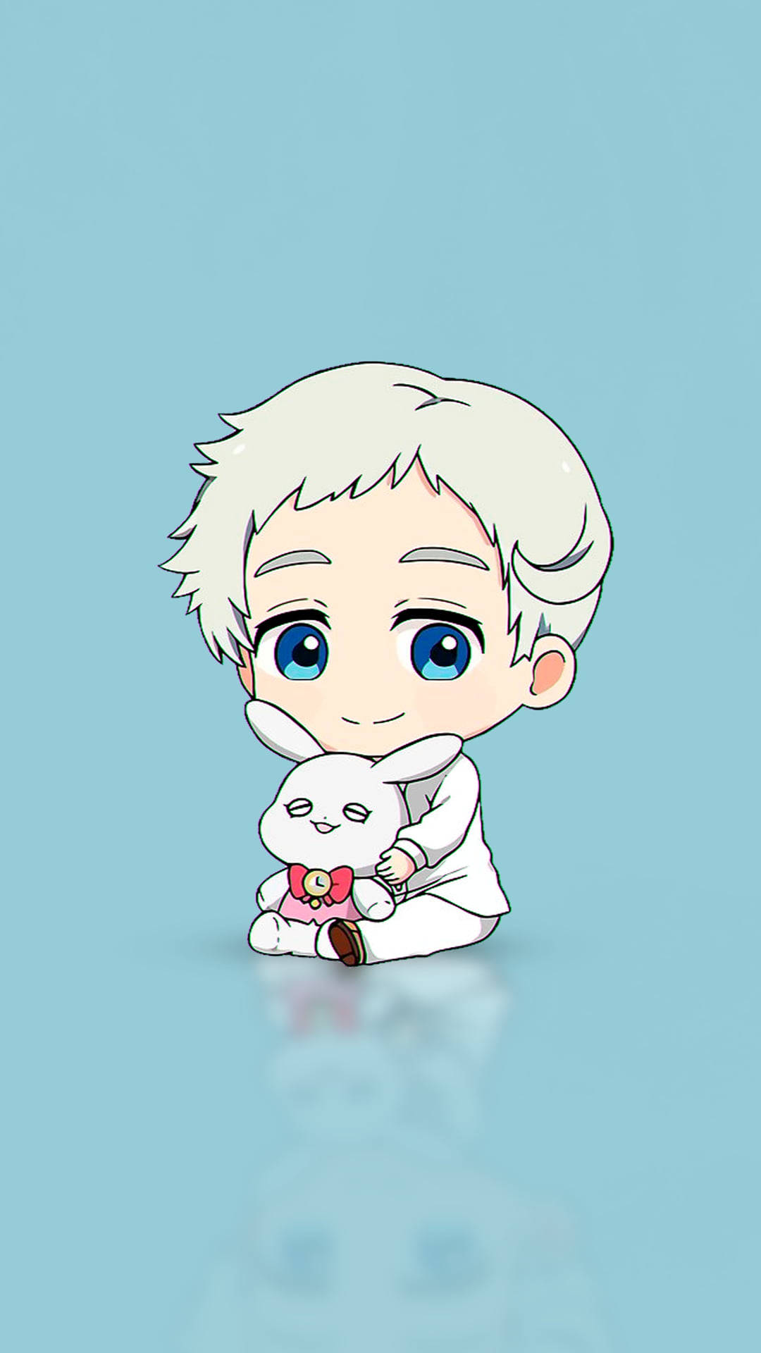 Wavulana wa Anime Wazuri Norman Ahadi ya Neverland Picha ya Ukuta
