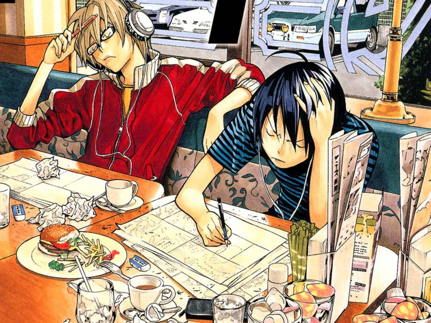 Wavulana Wazuri wa Anime Project K Picha ya Ukuta