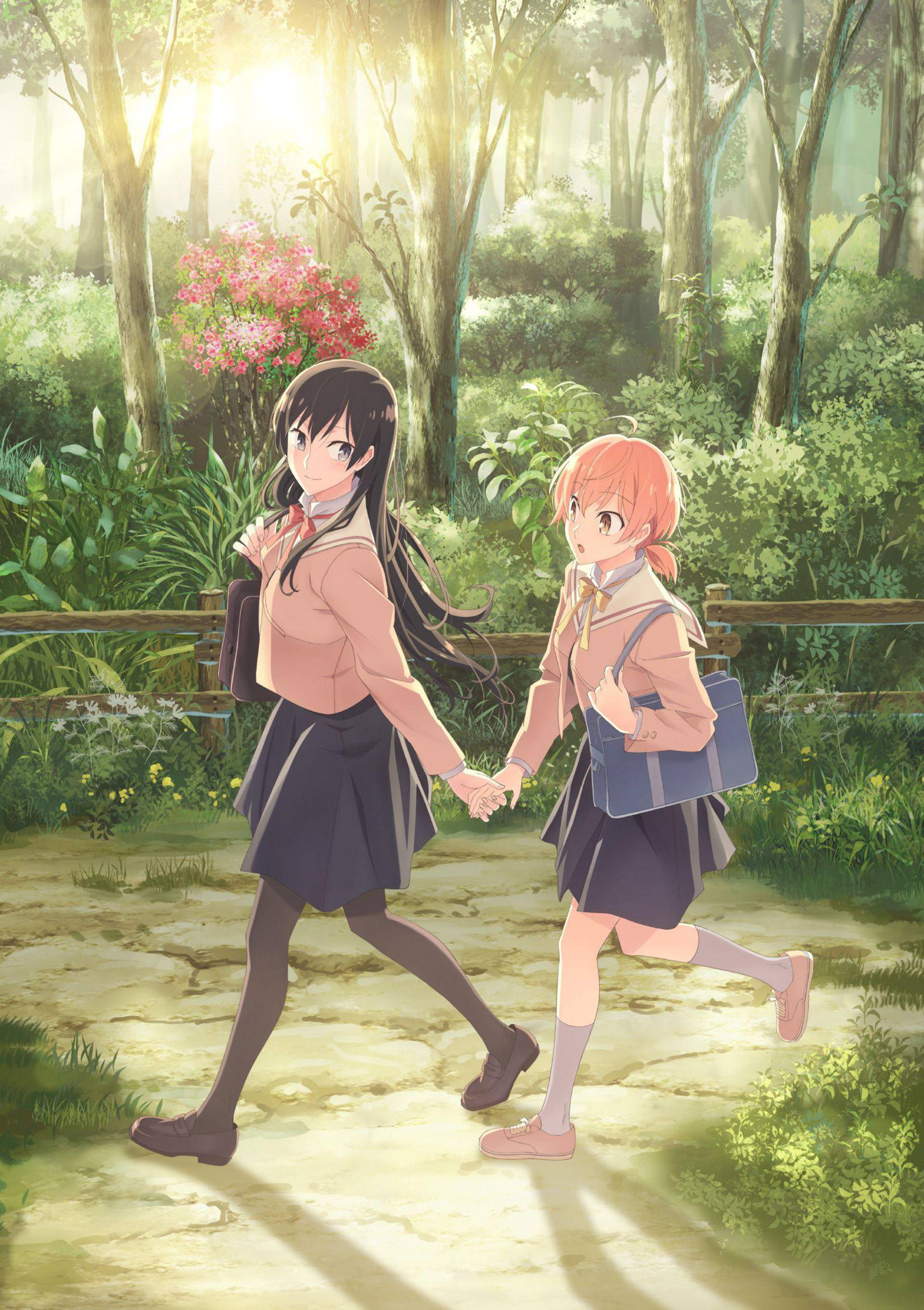 Wazito Wa Anime Katika Msitu Picha ya Ukuta