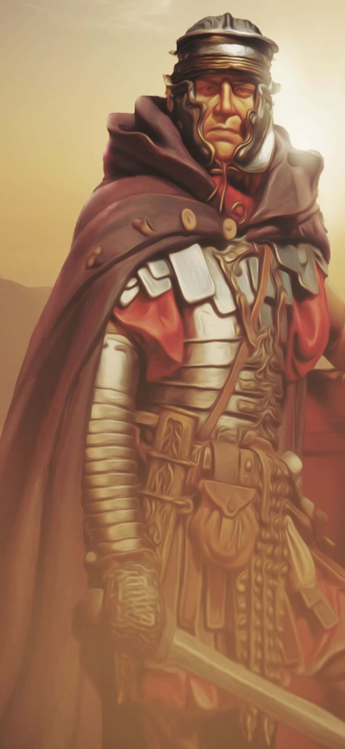 Weka jeshi la Roma mwenyewe kwa iPhone Xs Total War Rome 2 Picha ya Ukuta