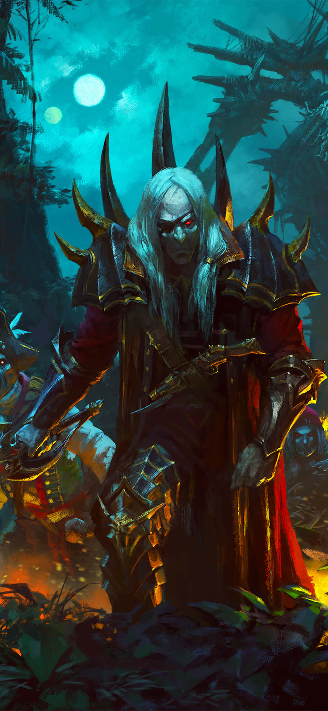 “Weka Mwendo wa Mwema Mwema Kwenye iPhone X Yako Na Total War: Warhammer” Picha ya Ukuta