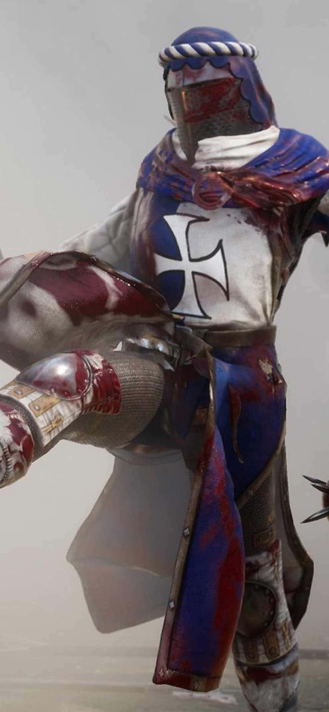 Weka tayari kwa kukabiliana na Barbarian kali na iPhone Xs Max na Mordhau - Picha ya Ukuta