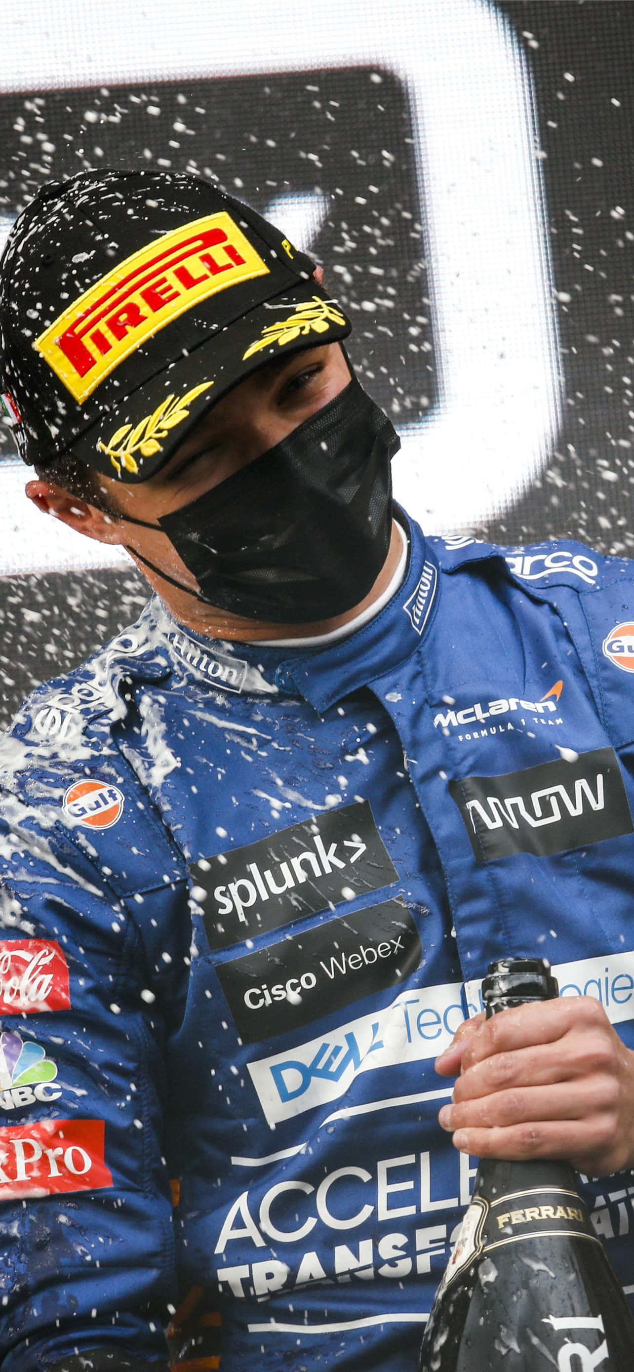 Weka Tayari kwa Mashindano ya NASCAR yenye Mwitikio kwenye iPhone yako Picha ya Ukuta