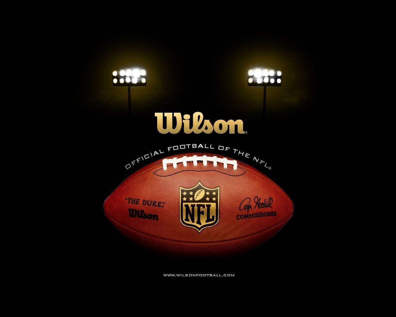 Wilson Bola Rasmi ya NFL Picha ya Ukuta