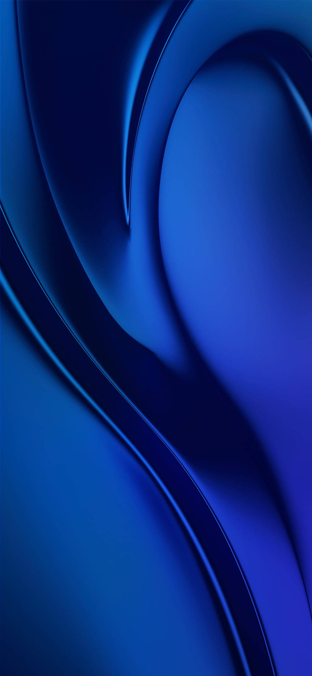Wimbi la Bluu Iliyokolea la Vivo Y20 Picha ya Ukuta