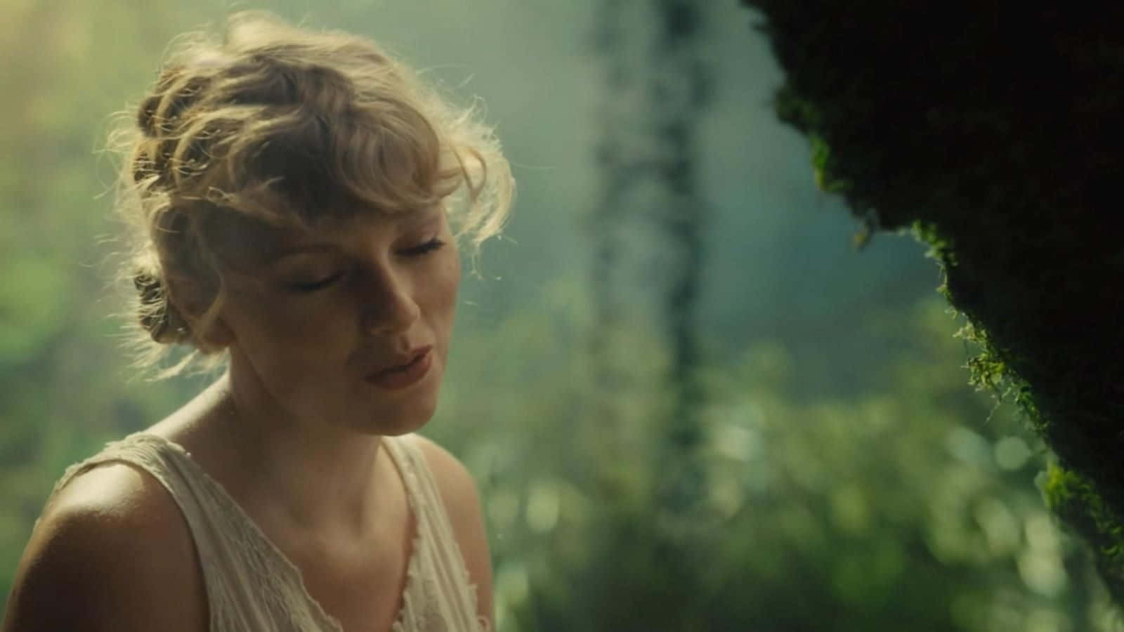 Wimbo wa Taylor Swift Folklore Cardigan Picha ya Ukuta