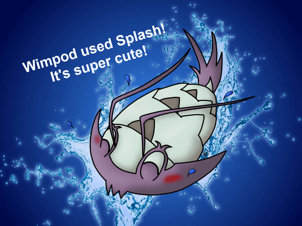 Wimpod Akiogelea Picha ya Ukuta