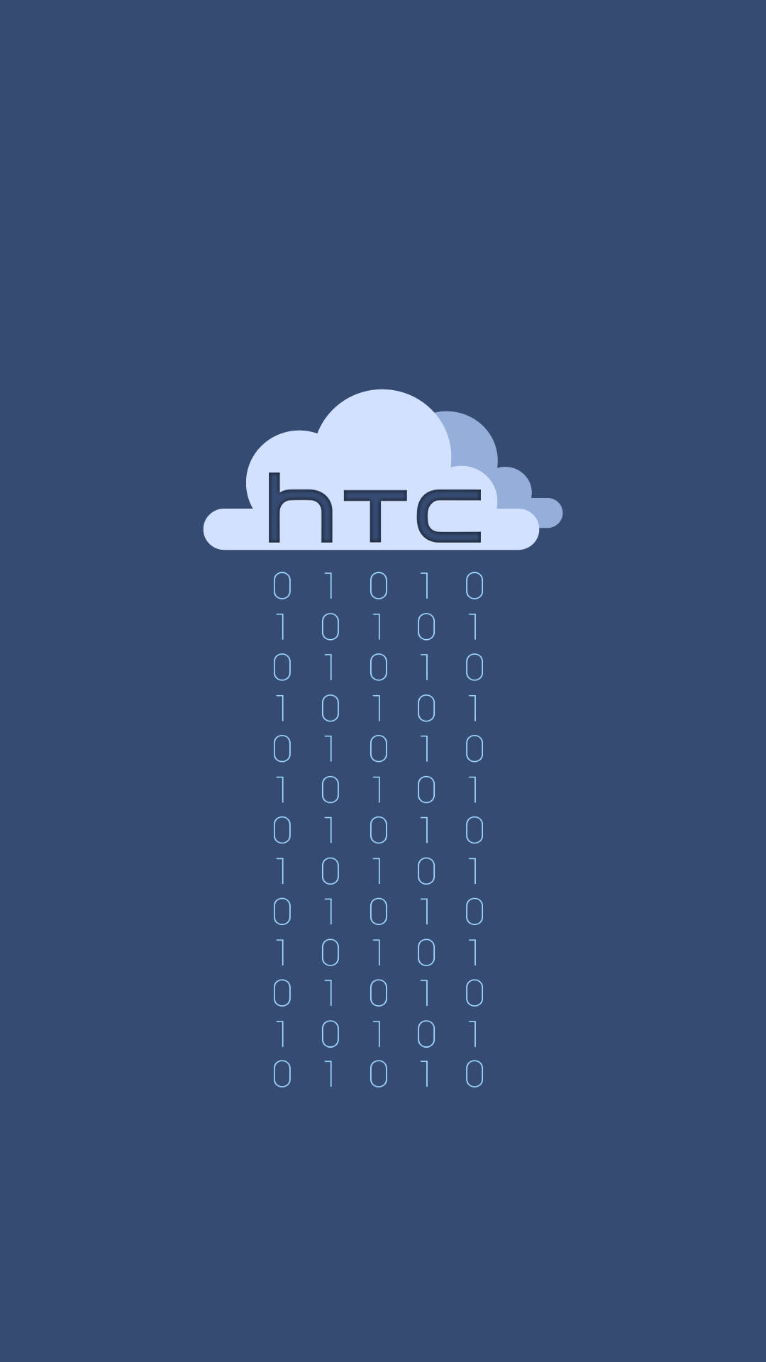 Wingu la Kijivu la Htc Picha ya Ukuta
