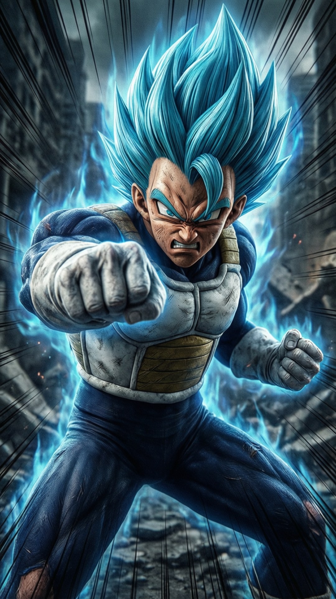 Wivu wa Vegeta Picha ya Ukuta