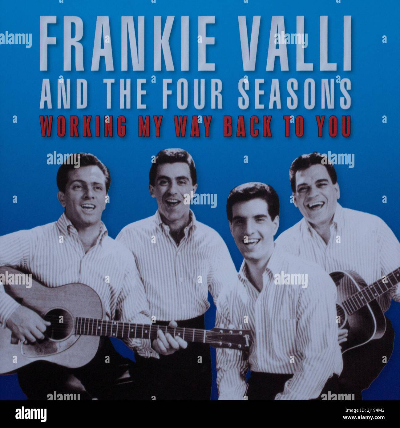 Working Way Frankie Valli And The Four Seasons Picha ya Ukuta