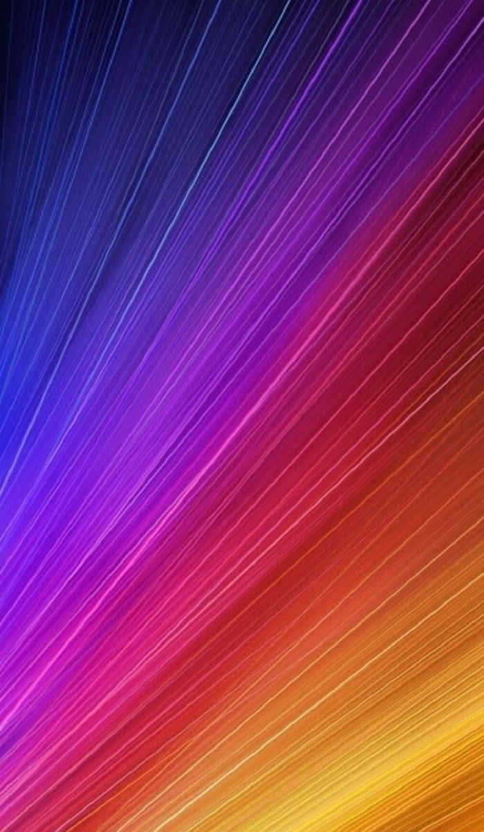 Xiaomi Téléfoni Kifupi kwenye Mandhari ya Rangi Picha ya Ukuta