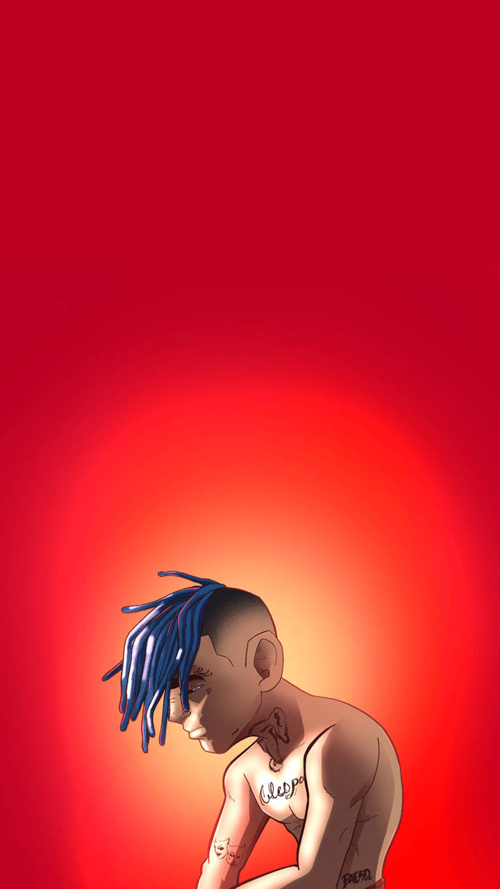 Xxxtentacion Anime Akiwa Hana Shati Picha ya Ukuta