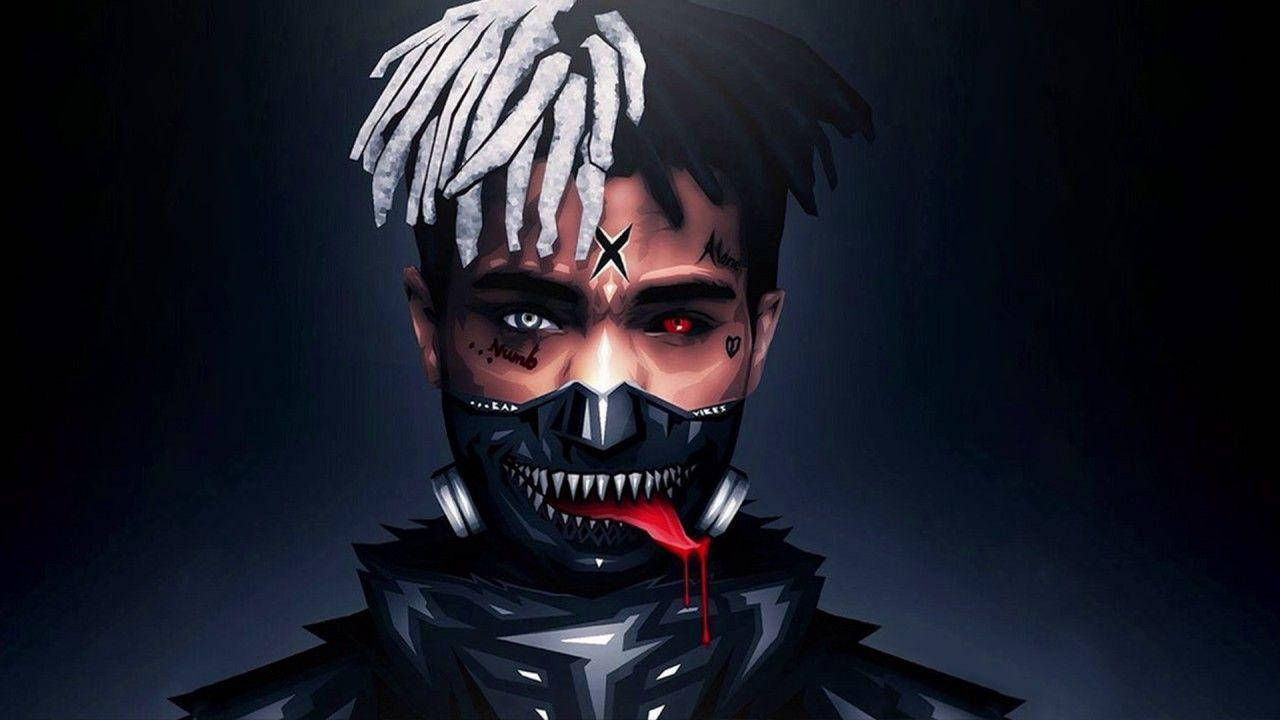 Xxxtentacion Anime Tokyo Ghoul Kinywa Picha ya Ukuta