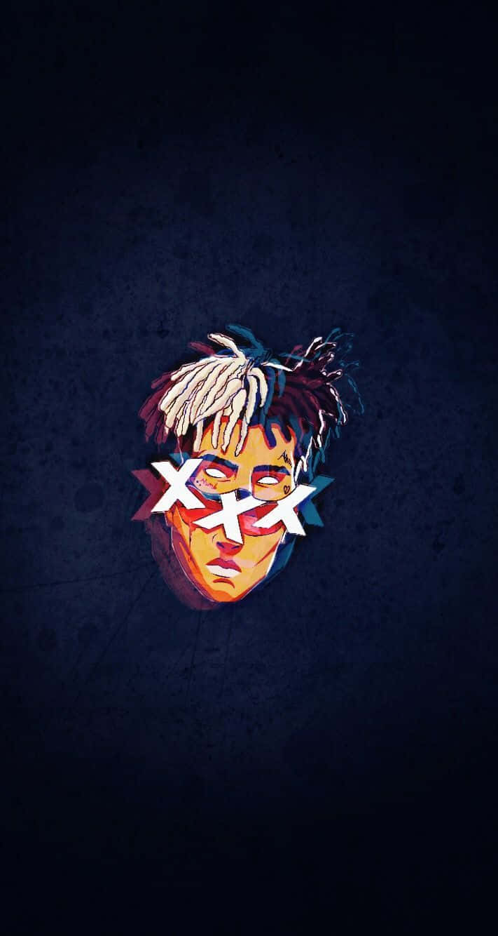 XXXTentacion Bad na Athari ya Glitch Picha ya Ukuta