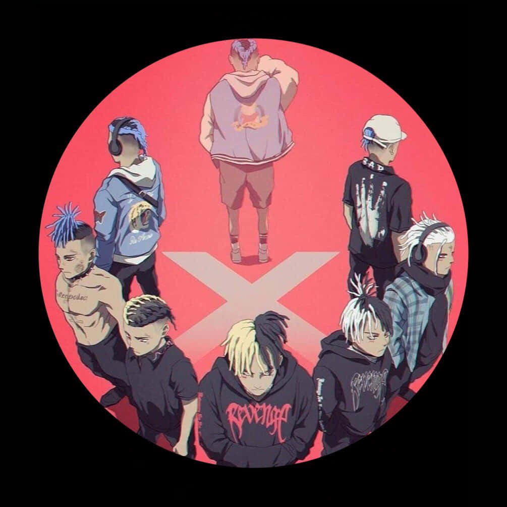 Xxxtentacion PFP Staili Picha ya Ukuta