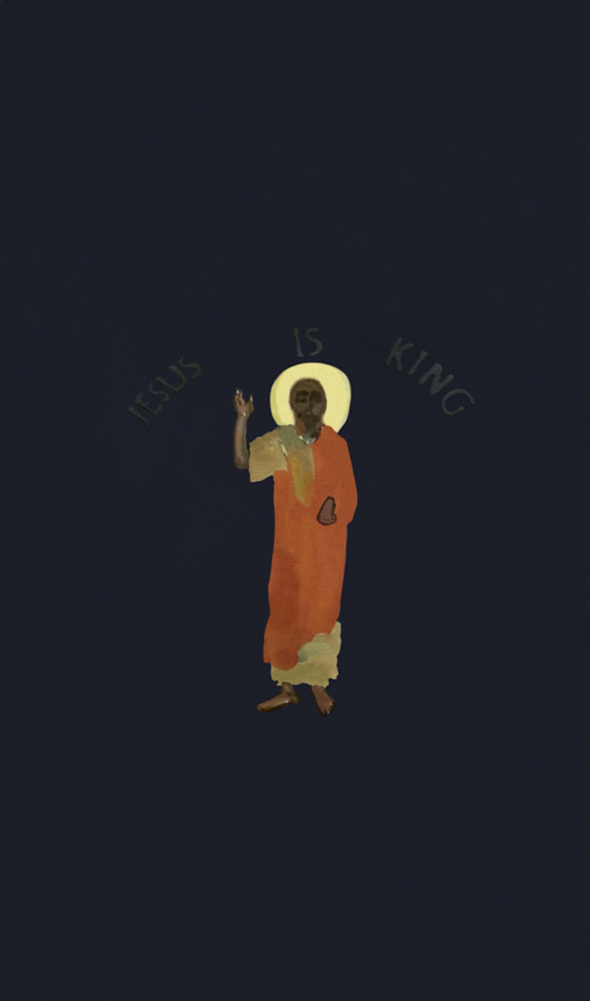 "King Jesus - Lord of All" Picha ya Ukuta