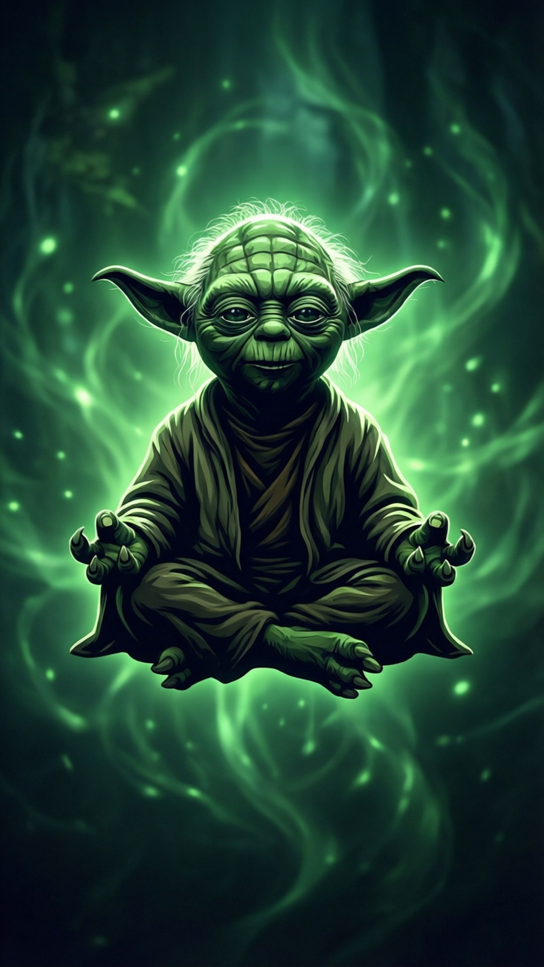 Yoda Anamwanga Picha ya Ukuta